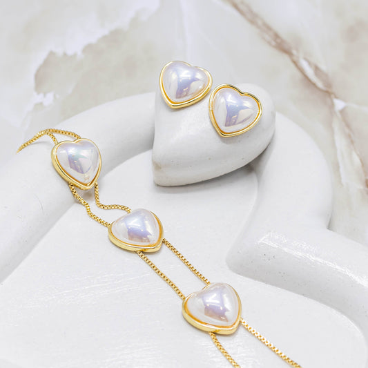 Dúo corbatín corazón