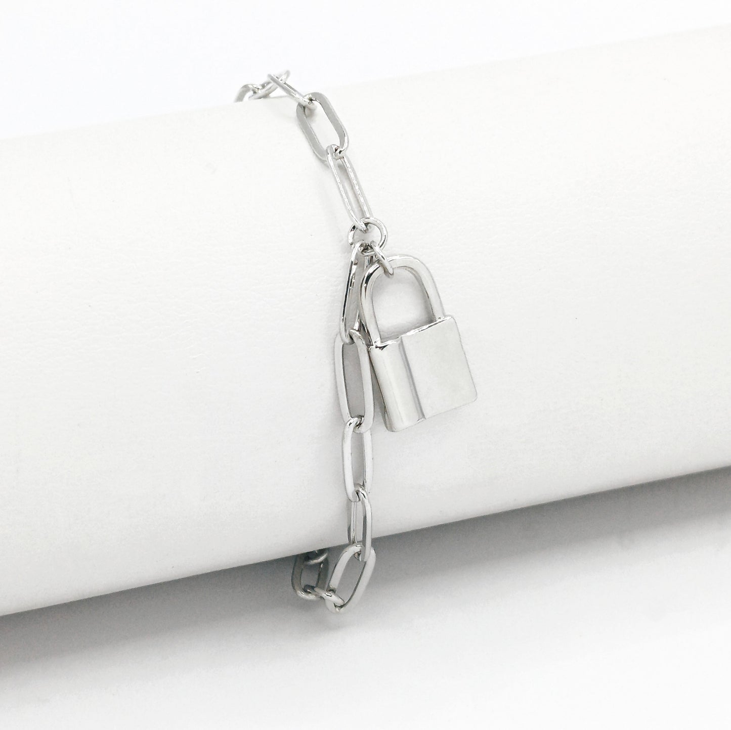 Pulsera eslabones candado P