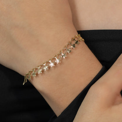 Pulsera dijes estrellas
