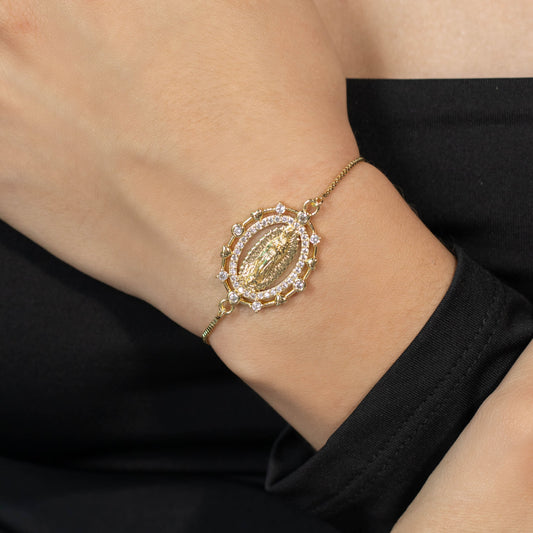 Pulsera maxi medallita