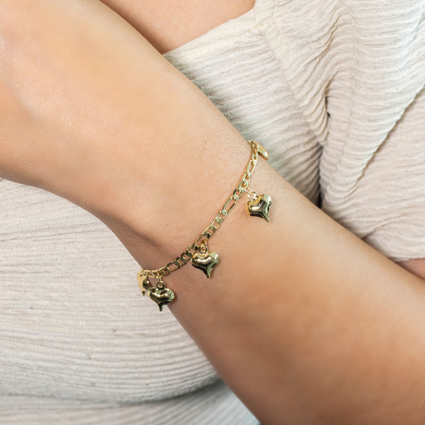 Pulsera corazones  Amulí