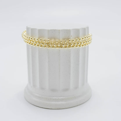 Pulsera triple balines