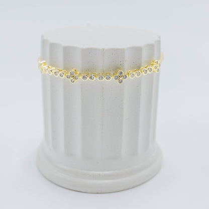 Pulsera van cleef zircones