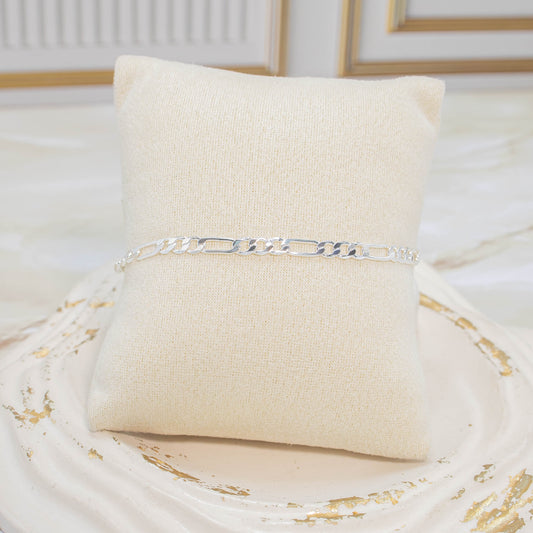 Pulsera 3x1 baño de plata