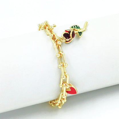 Pulsera tiffany rosa