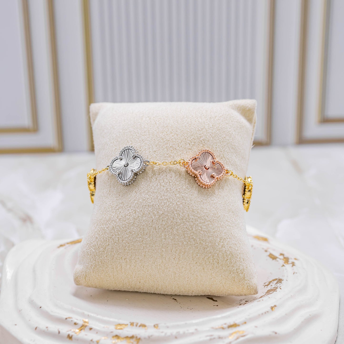 Pulsera van cleef 3 oros