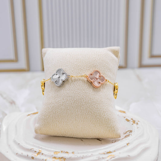 Pulsera van cleef 3 oros