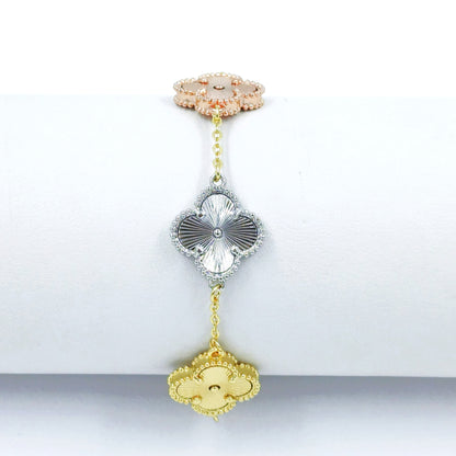 Pulsera van cleef 3 oros