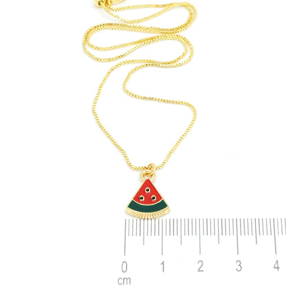Collar rodio Sandia