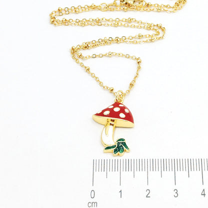 Collar rodio hongo