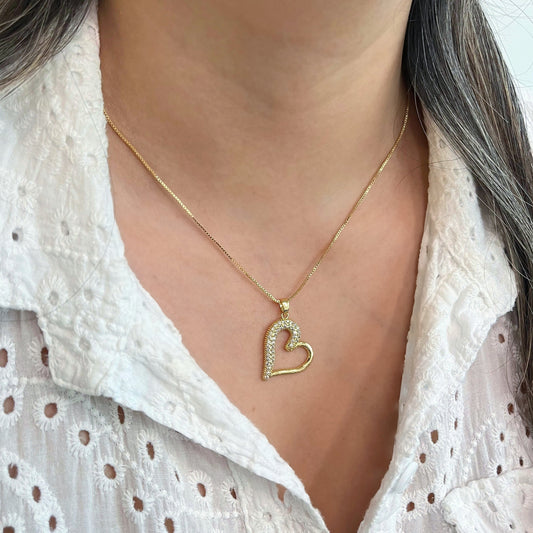silueta corazon grande Amulí