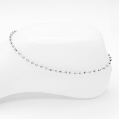 Tobillera balín diamantado P