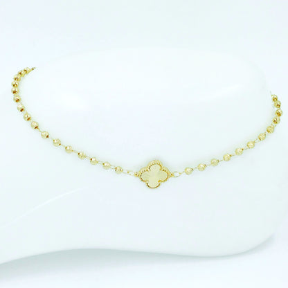 Tobillera Van cleef balín diamantado