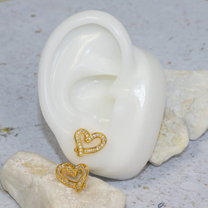 Topo silueta corazon (1,2cm)