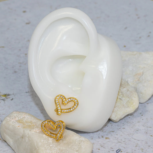 Topo silueta corazon (1,2cm)