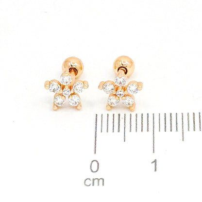 Topo seguridad flor microzircones