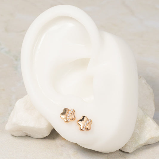 Topo seguridad flor microzircones