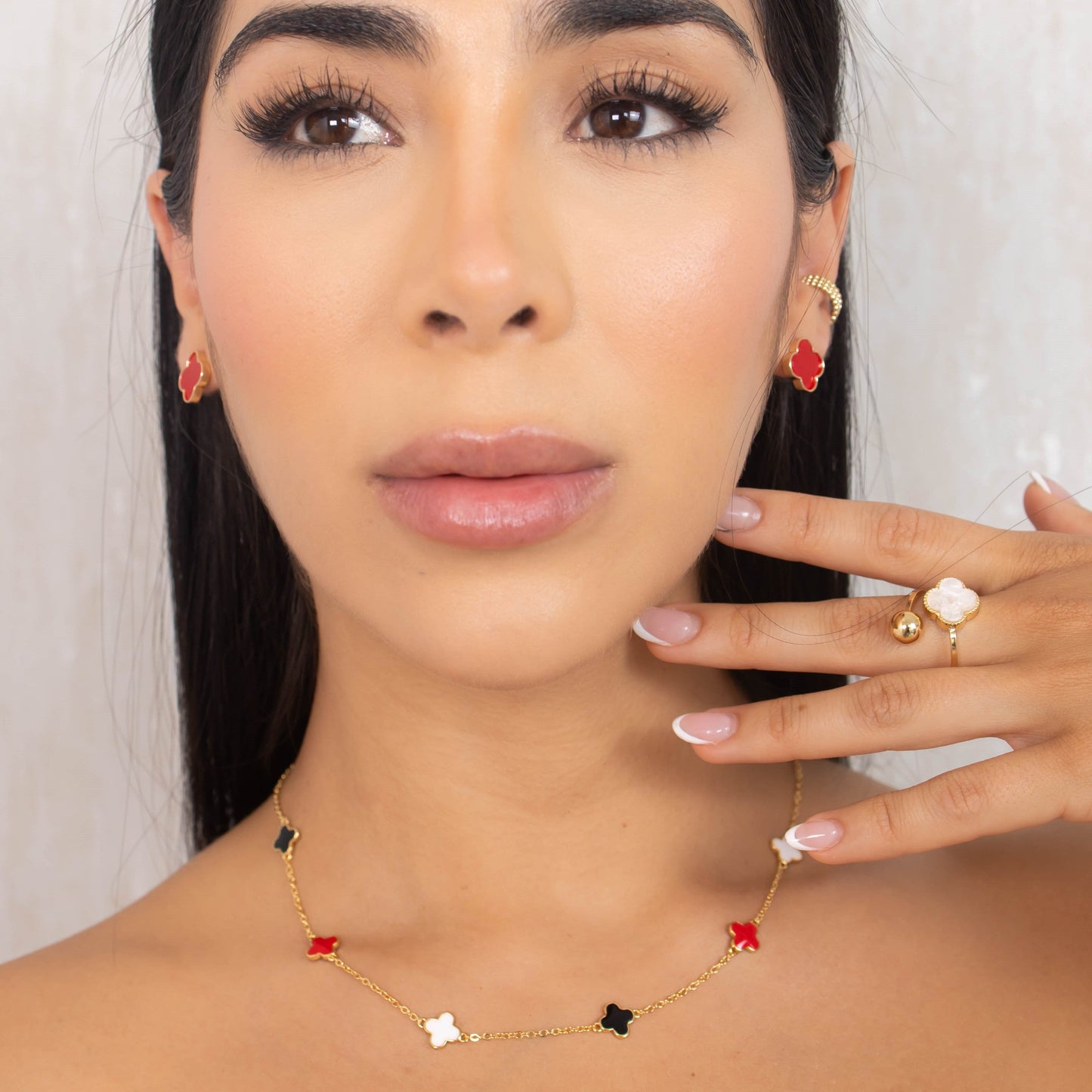 Topo van cleef rojo