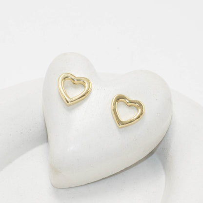 Topo silueta corazon