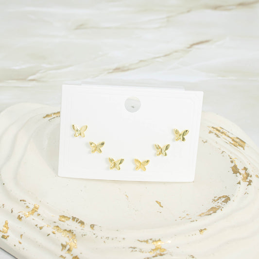 Topo trío mariposas mini