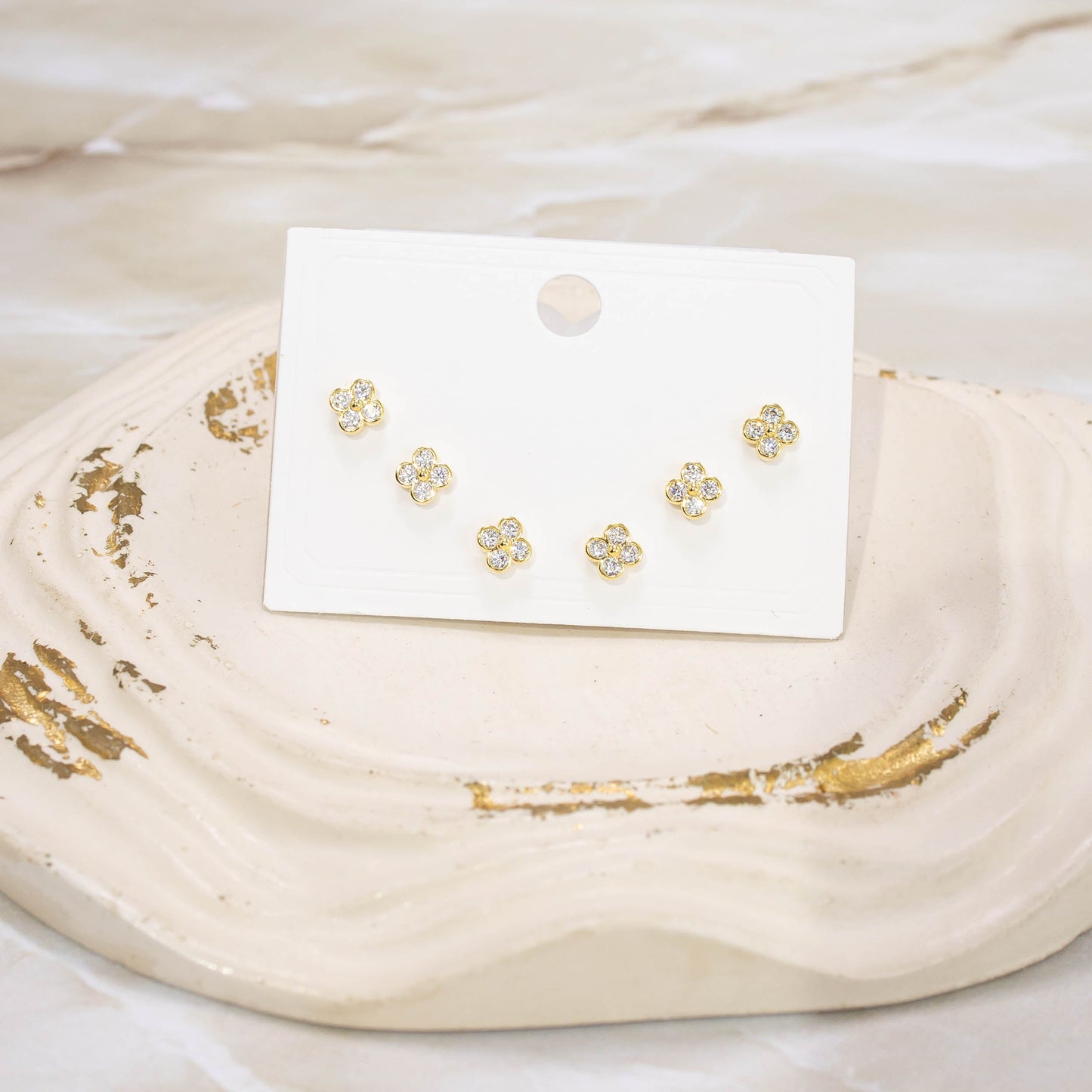 Topo trío van cleef zircon