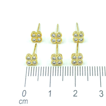 Topo trío van cleef zircon