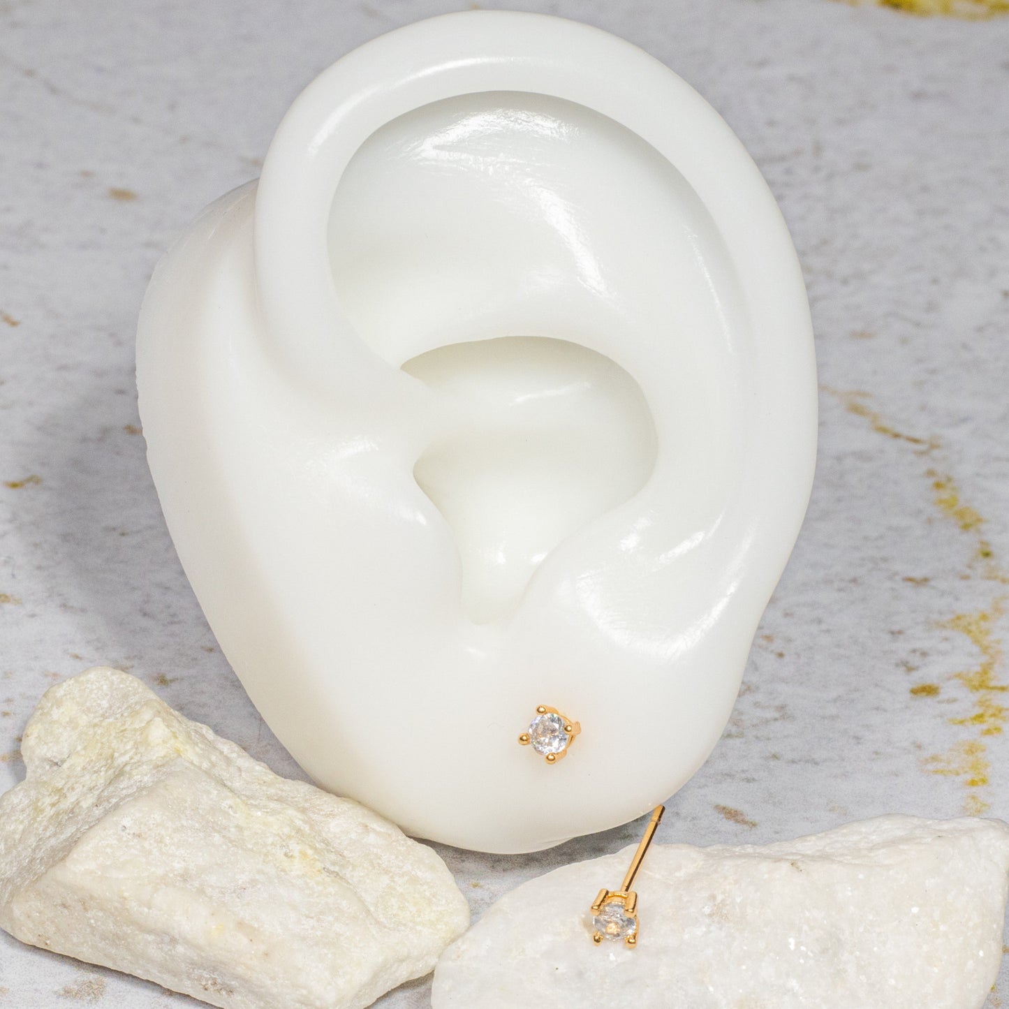 Topo zircón (3mm) Cristal