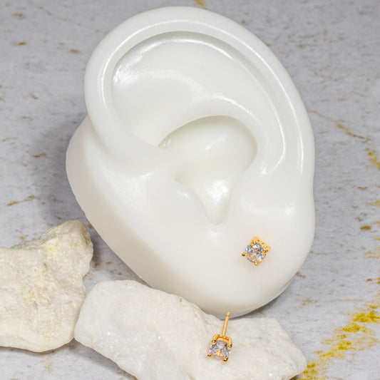 Topo zircon (4mm) cristal