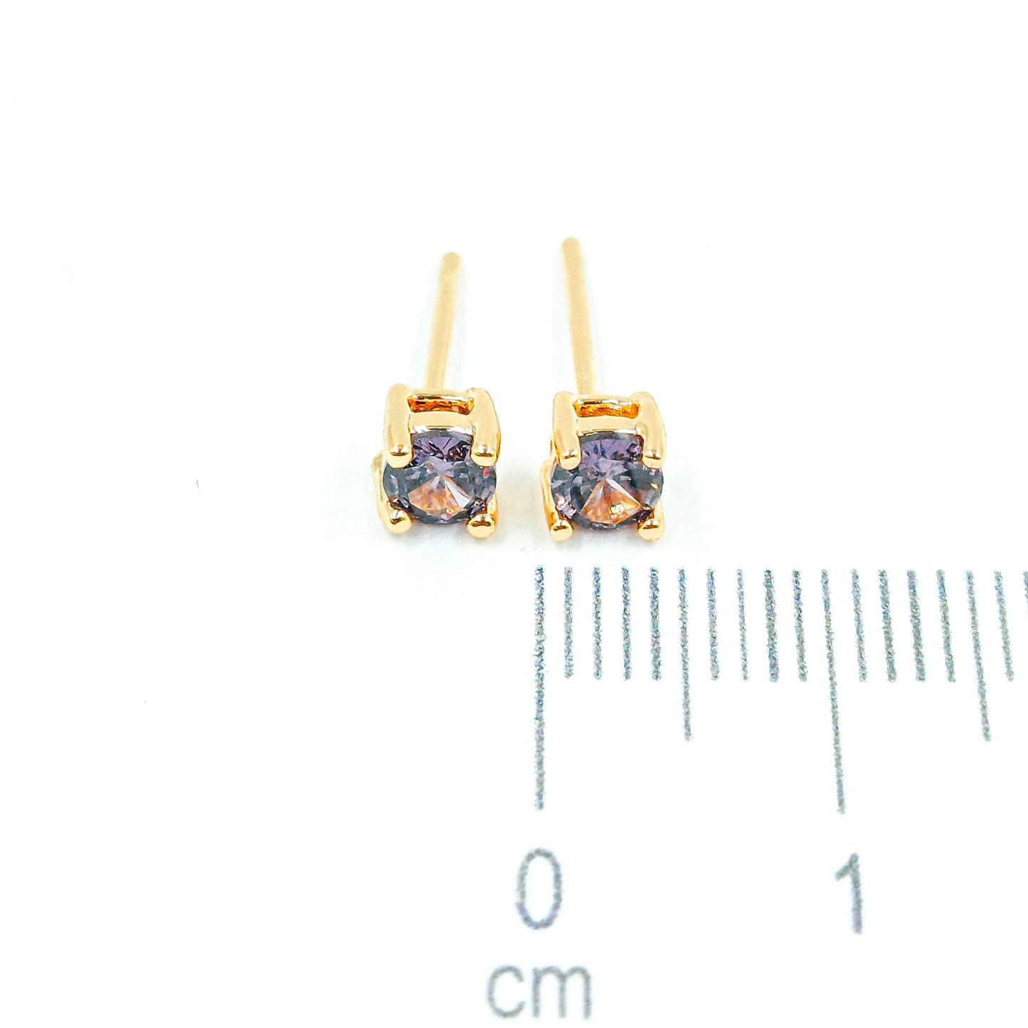 Topo zircon (4mm) lila