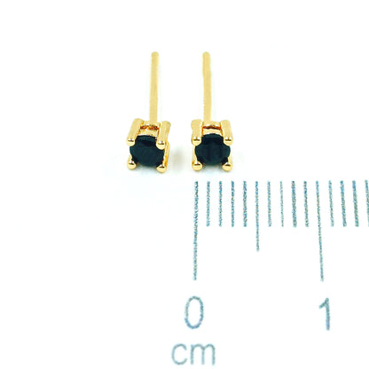 Topo zircón (3mm) Zafiro