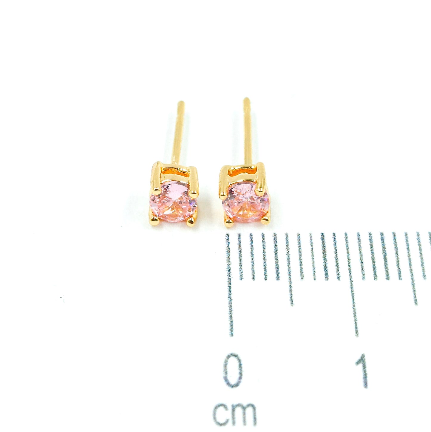 Topo zircon (4mm) Pink