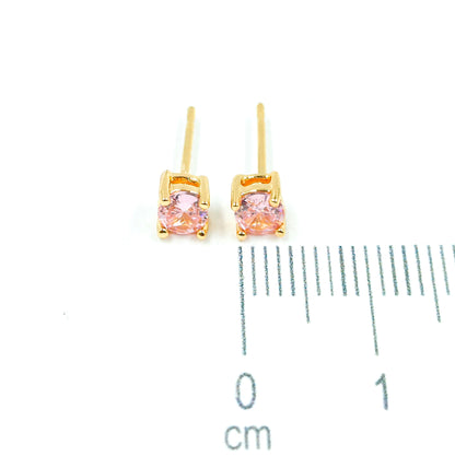 Topo zircon (4mm) Pink
